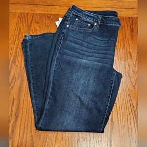 Apt. 9 Embellished Women's Bootcut Blue Jeans NWT Size 18WS